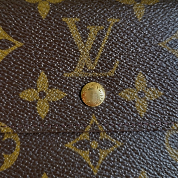 💕Authentic LOUIS VUITTON Compact Wallet Monogram - Picture 16 of 16